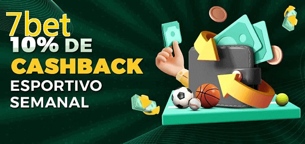 10% de bônus de cashback na 7bet